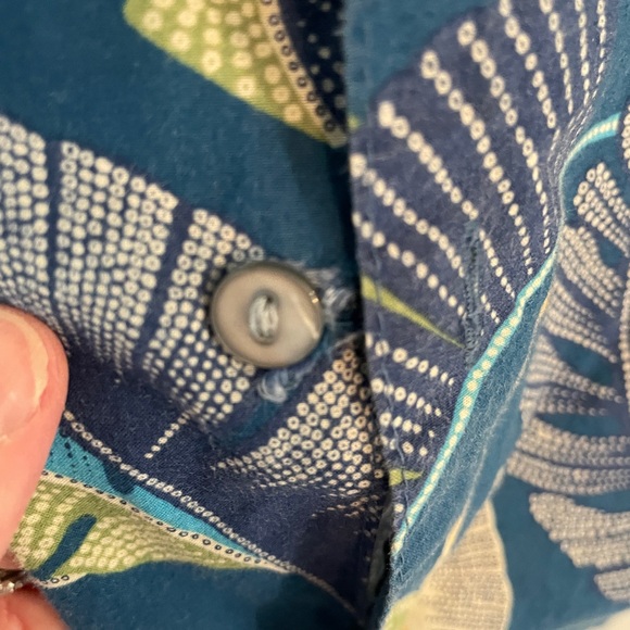 Tori Richard Mens 100% cotton lawn Hawaiian button down shirt size 3XB - Picture 3 of 4